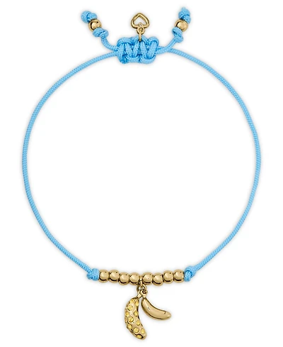 kate spade new york Gold-Tone Summer Daze Banana Cord Bracelet