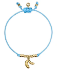 kate spade new york Gold-Tone Summer Daze Banana Cord Bracelet
