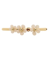 kate spade new york Gold-Tone Summer Daze Flower Cuff Bracelet
