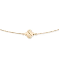 kate spade new york Gold-Tone Flower Solitaire Bracelet