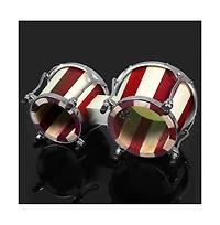 Pyle Hand-Crafted Wooden Bongos - Bongo Drums