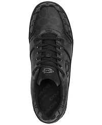 Coach Men's Signature Coated Canvas Lace-Up Shoes