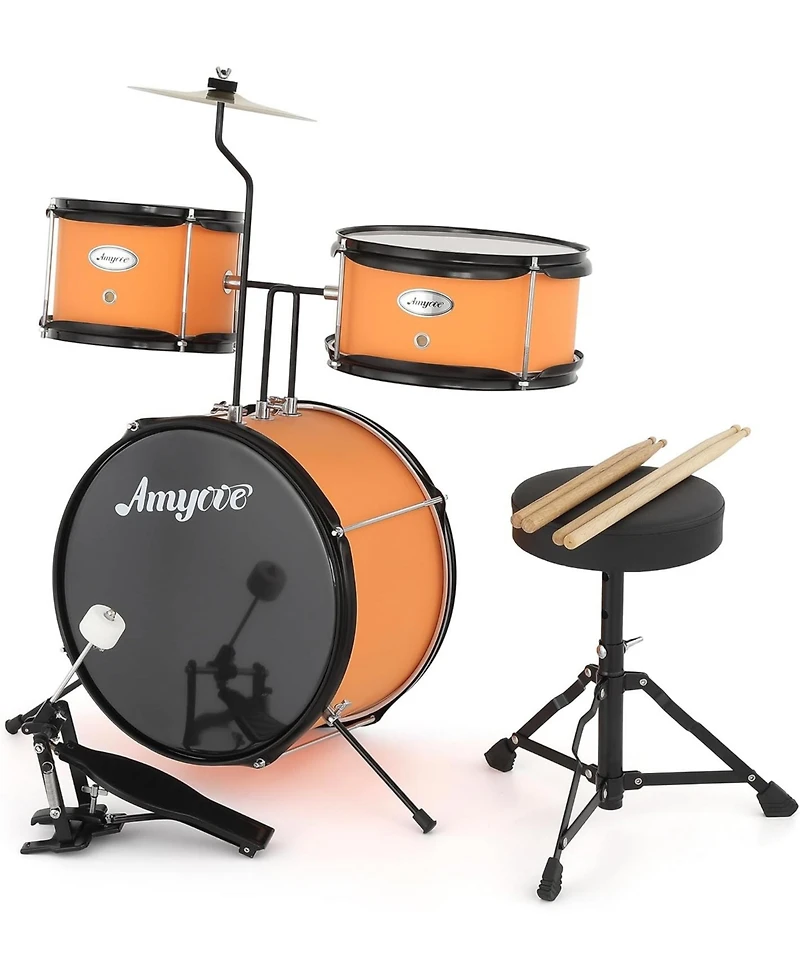 gaomon 3-Piece Kids Acoustic Drum Set