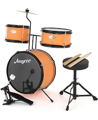 gaomon 3-Piece Kids Acoustic Drum Set