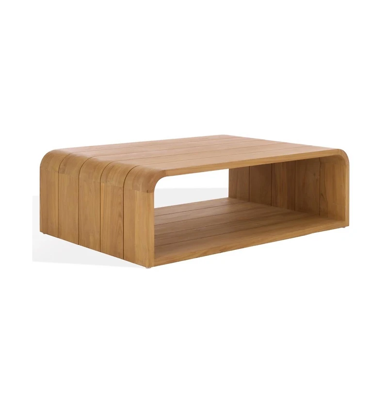 Safavieh Cove Teak Outdoor Coffee Table