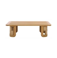 Safavieh Skipper Teak Outdoor Coffee Table