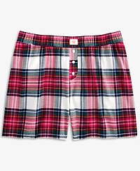 State of Day Women's Flannel Boxer Shorts, Macy's Exclusive
