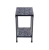 Butler Specialty Lana Resin and Bone Inlay Side Table