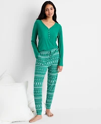 State of Day Women's Jogger Pajama Pants Xs-3X, Created for Macy's
