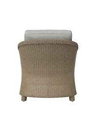 Agio Sonetta 3-Piece Outdoor Club Chairs and End Table Set