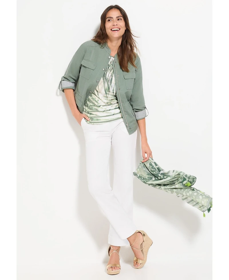 Olsen Women's Cropped Pant