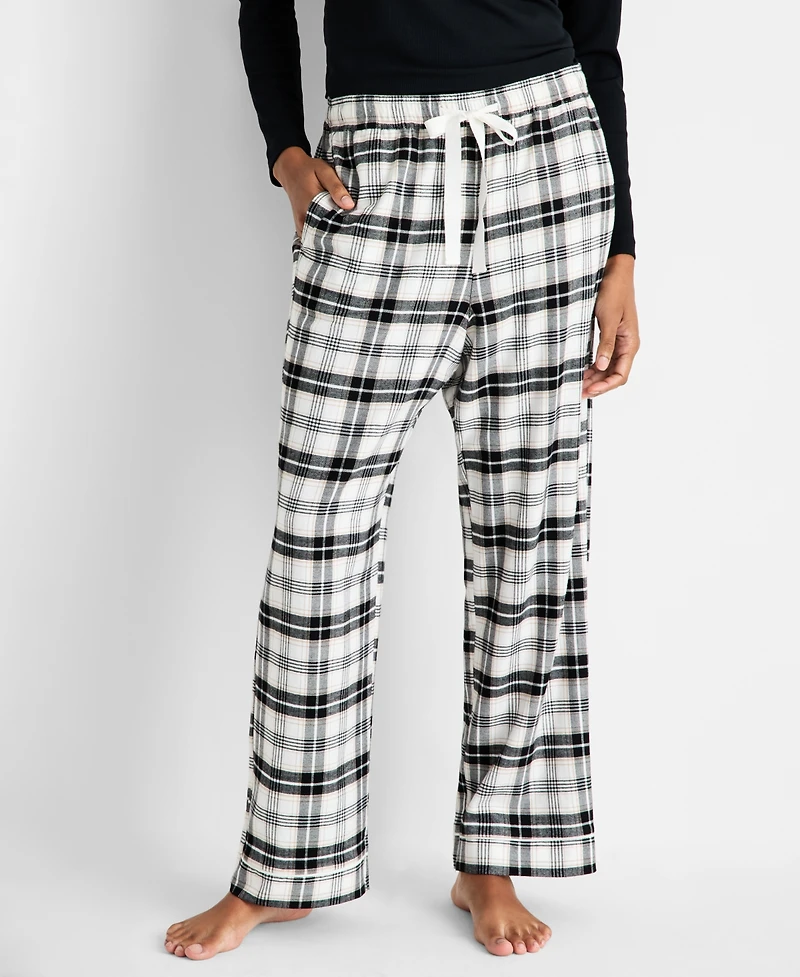 State of Day Women's Flannel Pajama Pants Xs-3X, Macy's Exclusive