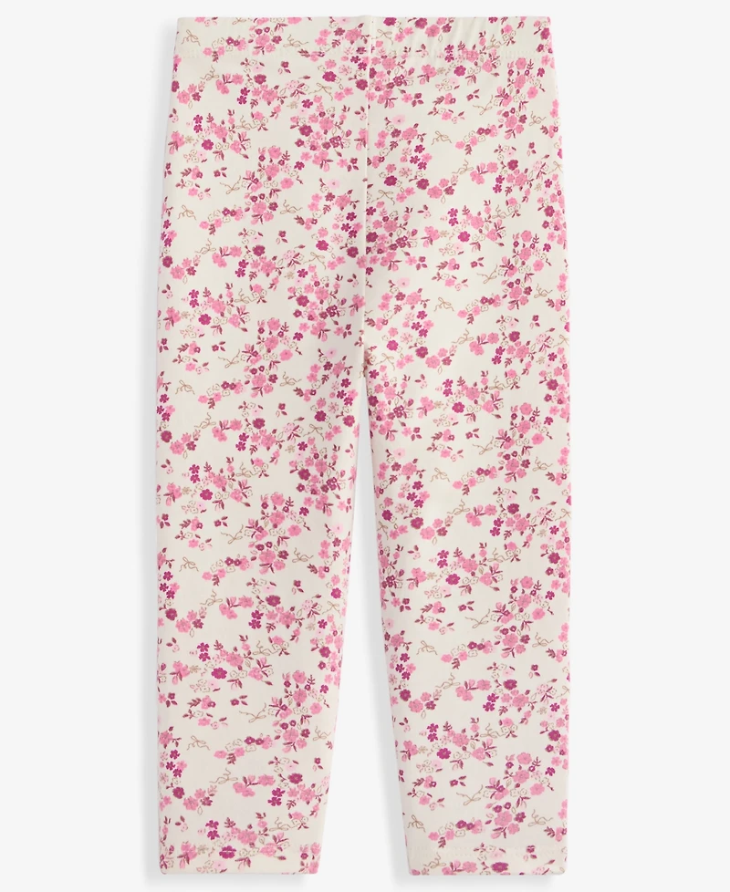 First Impressions Baby Girls' Mix & Match Floral-Print Leggings, Macy's Exclusive