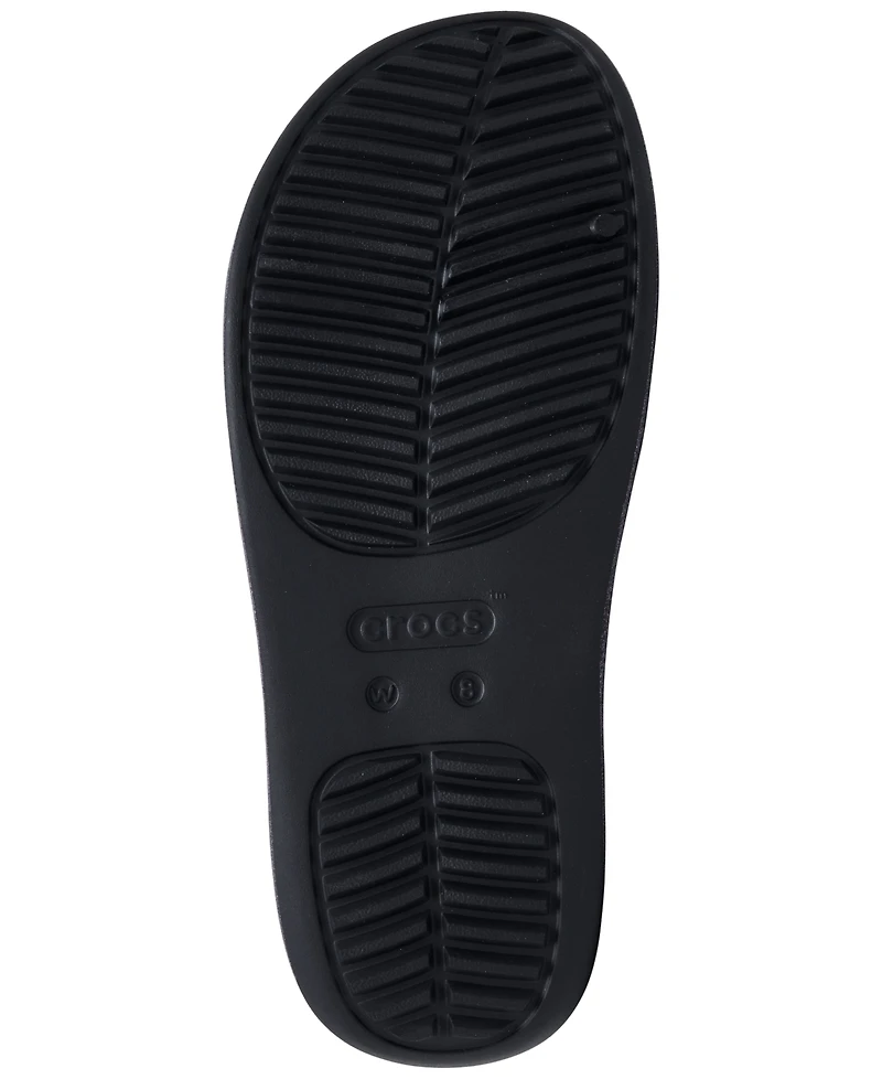 Crocs Women's Getaway Glimmer Strappy Sandals from Finish Line