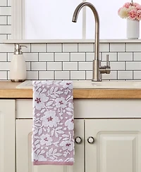 Skl Home Floral Jacquard 2-Pc. Hand Towel Set