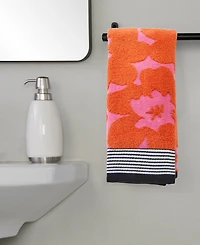 Skl Home Floral Grande Jacquard 2-Pc.Hand Towel Set