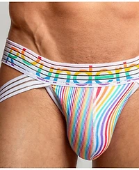Rounderbum Men's Waveform Pride Lift Jockstrap