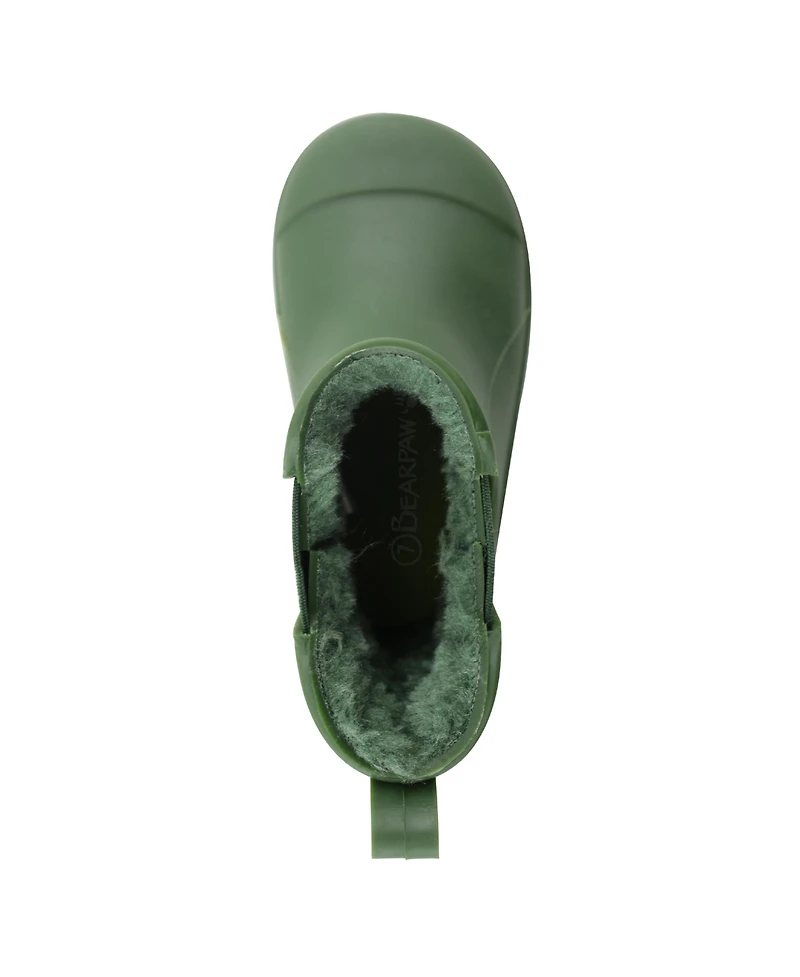 Bearpaw Toddler Faux Fur Lined Chelsea Waterproof Rain Boots