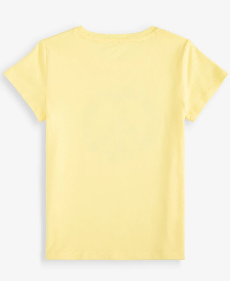 Epic Threads Girls' 5-16 Floral Peace Sign Tee, Macy's Exclusive