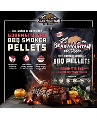 Bear Mountain Bbq All Natural Hardwood Gourmet Smoker Pellets 2 Pack, 40 lbs