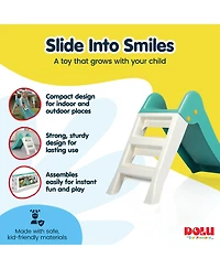 Dolu My First Garden Slide Kids Indoor Outdoor Playground Equipment