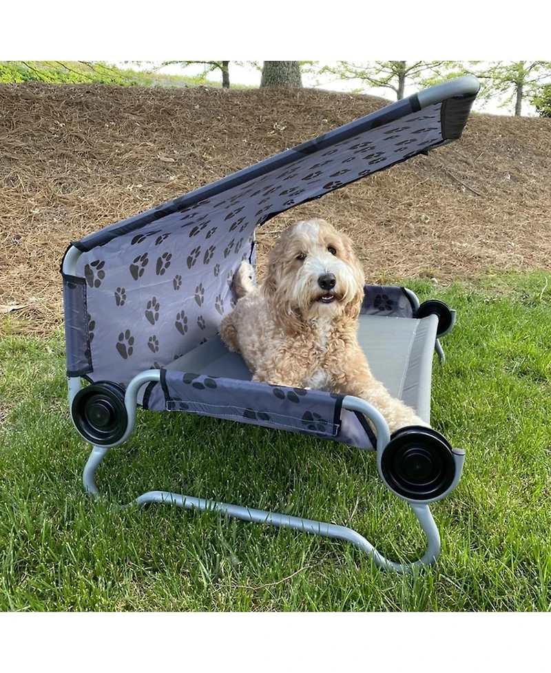 Disc-o-Bed Dog Cat Cot Bed Foldable Portable Travel Camping