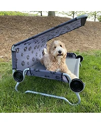 Disc-o-Bed Dog Cat Cot Bed Foldable Portable Travel Camping
