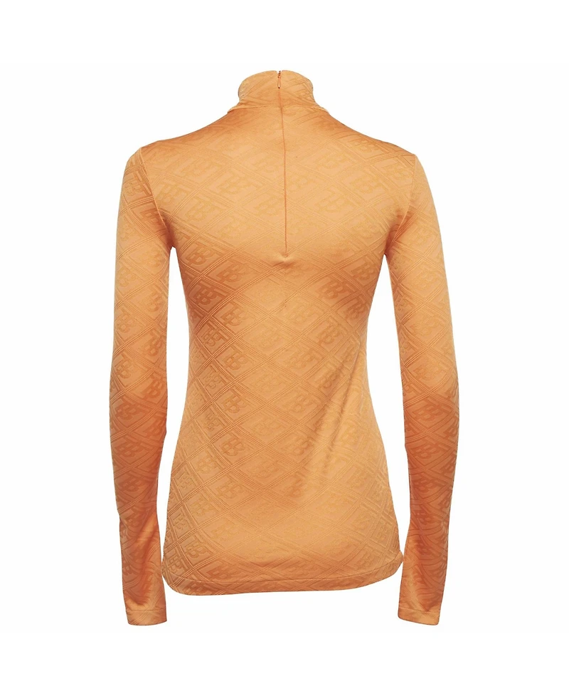 Pre-Owned Burberry Women's Jersey Turtle Neck Top