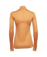 Pre-Owned Burberry Women's Jersey Turtle Neck Top