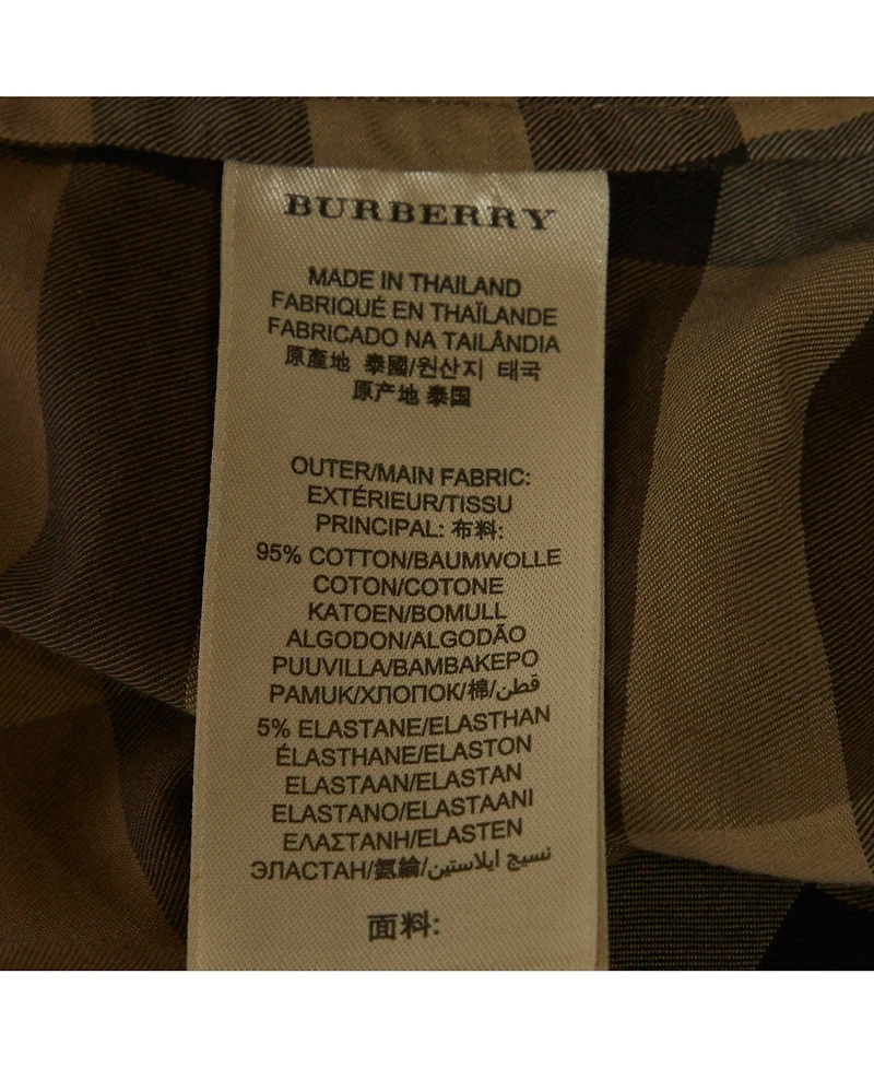 Pre-Owned Burberry Women's Nova Check Cotton Shirt
