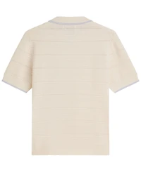 Scotch & Soda Men's Structured Knit Regular-Fit Polo Shirt