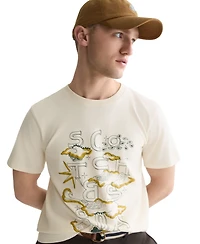 Scotch & Soda Men's Front Artwork Regular-Fit T-Shirt