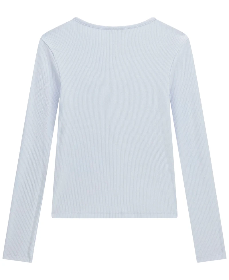 Guess Girls' 7-16 Long-Sleeve T-Shirt