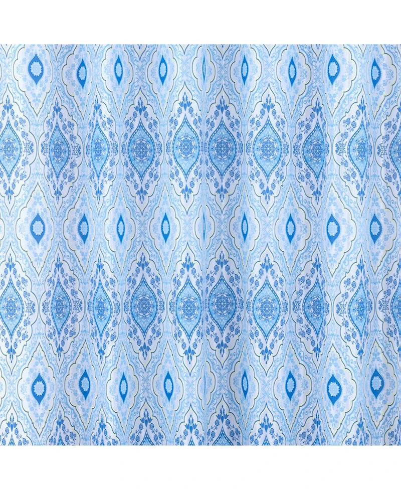 Rt Designers Collection 90 Gsm Printed Peva Glit Jaxx Shower Curtain