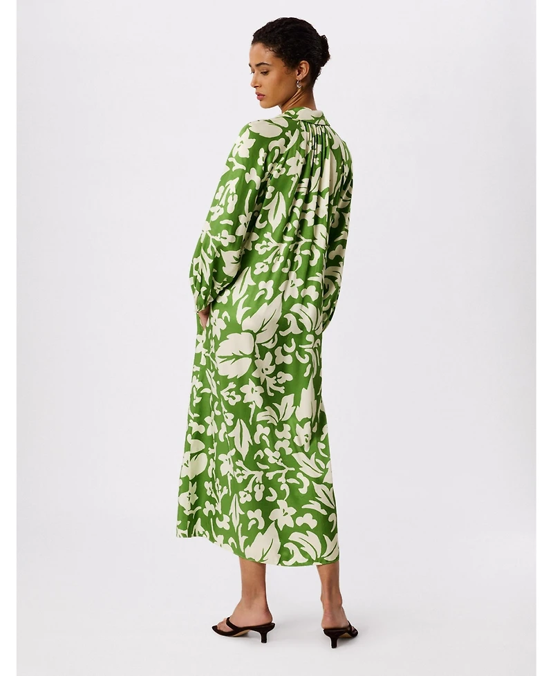 Whistles Women's Floral Trapeze Shirt Dress