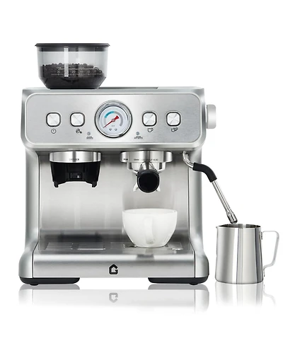 gaomon 20 Bar Coffee and Espresso Maker, Espresso Machine with Grinder and Milk Frother