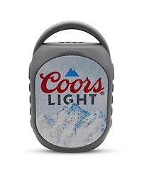 Coors Light Mini Party Speaker with Color Changing Led Lights, Fm Radio, Built-in Handle