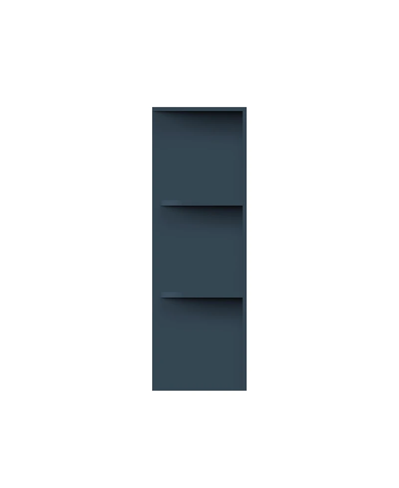 Boyel Living 36"H Wall Shelves, Ready to Assemble Kitchen Open Shelves Solid Wood Frame 2 Adjustable Storage