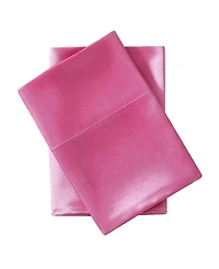Closeout! Betsey Johnson Satin Pillowcase Pair, Standard