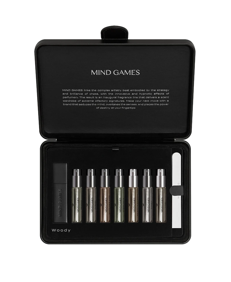 Mind Games 8-Piece Woody Olfactive Discovery Set