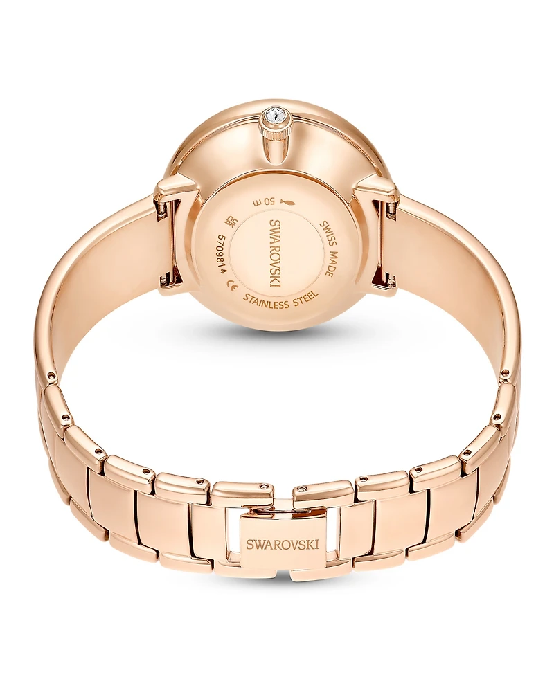 Swarovski Crystalline Swiss Metal Bracelet Bangle Watch 32 x 32mm