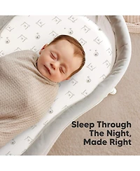 KeaBabies Soft Soothe Organic Cotton 2 Pack Bassinet Sheets, Halo BassiNest Hourglass 30" x 18"