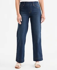 Style & Co Women's Shaping Wide-Leg Jeans, Macy's Exclusive