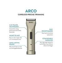 Wahl Professional Animal Arco Pet, Dog, Cat, and Horse Cordless Clipper Kit