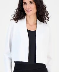 Kasper Women's Cropped Kissing Front Shrug