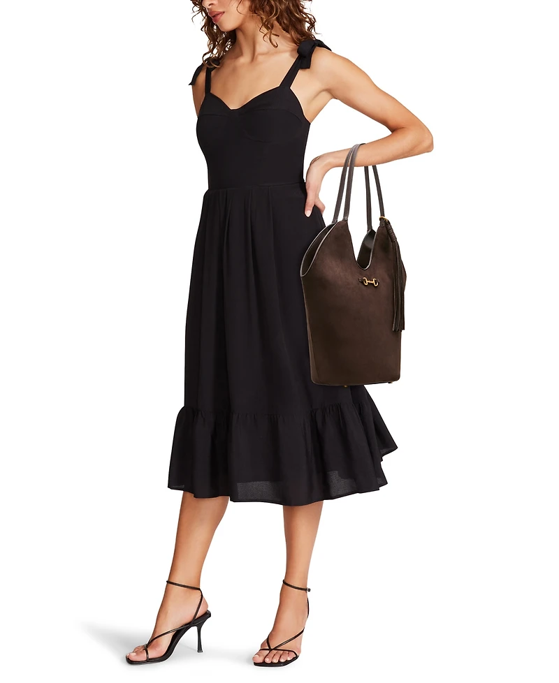 Anne Klein Magnetic Snap Small Tote Handbag