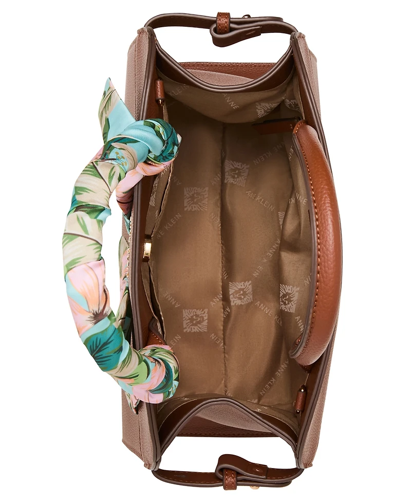 Anne Klein Medium Rounded Satchel Handbag