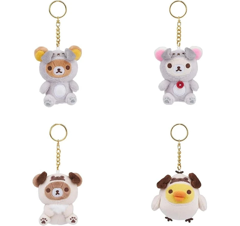 Rilakkuma San-x: Original Pug Series Blind Box Keychains