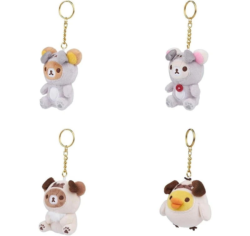 Rilakkuma San-x: Original Pug Series Blind Box Keychains