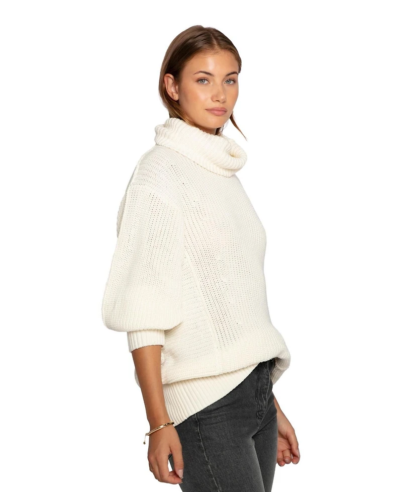 Belle & Bloom Women's Good Feels Oversized Sweater